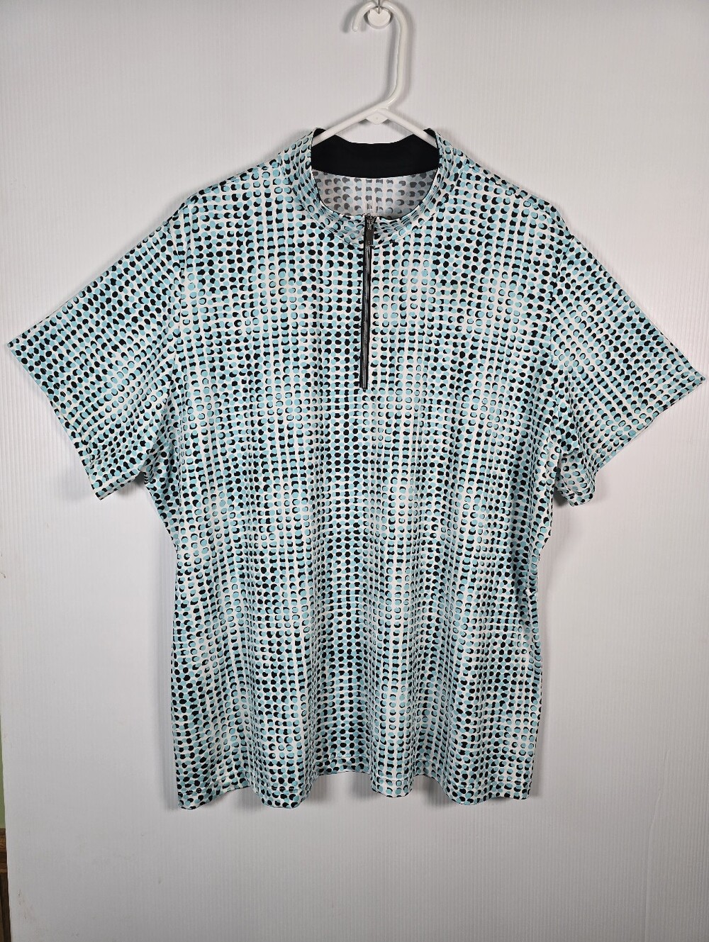 NWOT Tail White Label Women's  Performance 1/4 Short Sleeve Pullover Golf Top 3X